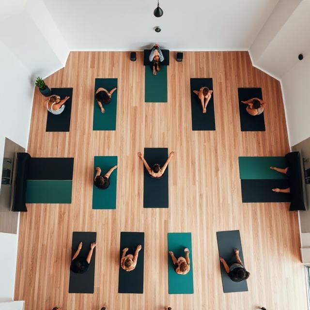 Instructora de yoga